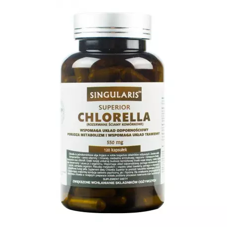 Chlorella Superior 500mg (120kaps) SINGULARIS