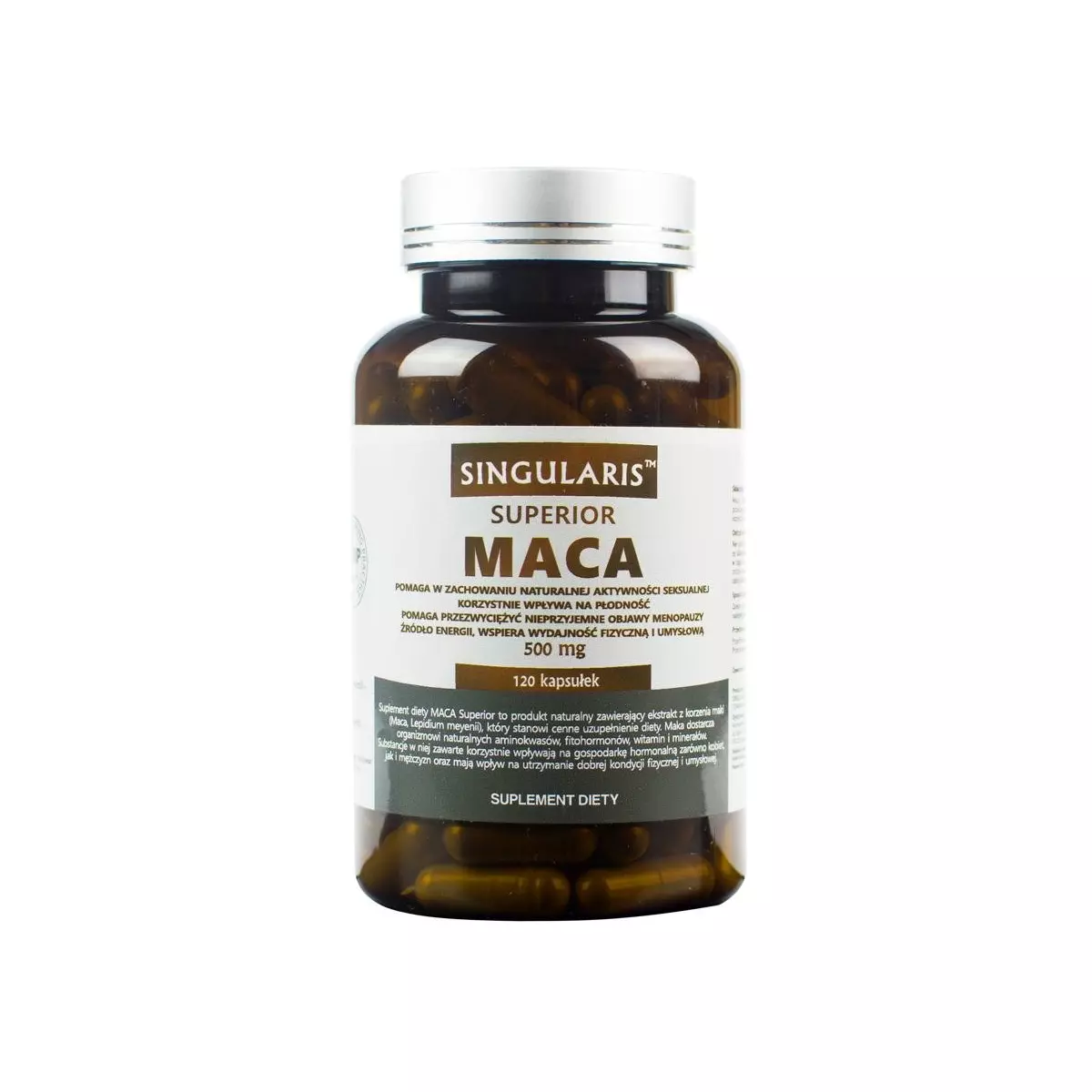 Maca 500 mg Superior (120 kaps) Singularis Maca 500 mg Superior (120 kaps) Singularis