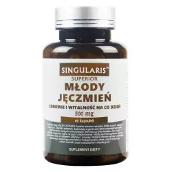 Młody Jęczmień Superior 500 mg (60kaps) SINGULARIS