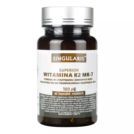 Witamina K2 MK-7 Superior (60kaps) SINGULARIS