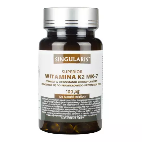 Witamina K2 MK-7 Superior (120kaps) SINGULARIS