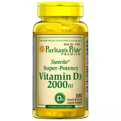 Witamina D3 2000 IU (100kaps) PURITAN'S PRIDE