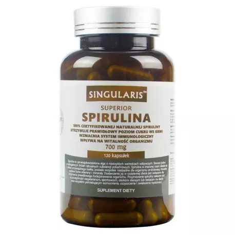 Spirulina Superior 700mg (120kaps) SINGULARIS