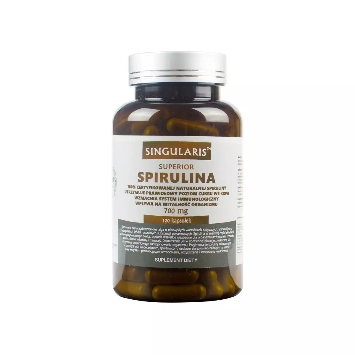 Spirulina Superior 700mg (120kaps) SINGULARIS Spirulina Superior 700mg (120kaps) SINGULARIS