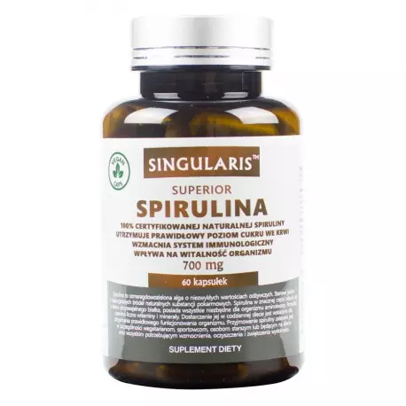 Spirulina Superior 700mg (60kaps) SINGULARIS