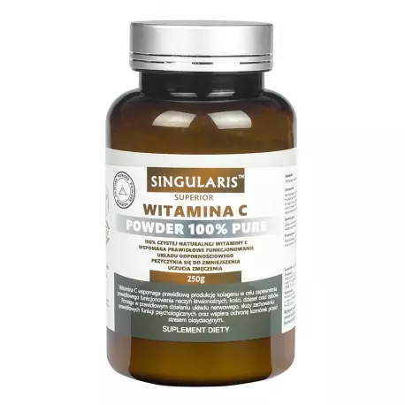 Witamina C 100% Czysta 250g Kwas L-Askorbinowy SINGULARIS