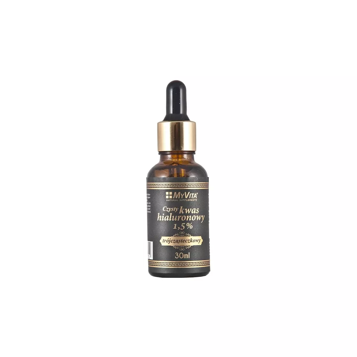 Czysty Kwas Hialuronowy 1.5% 30ml trójcząsteczkowy Myvita Czysty Kwas Hialuronowy 1.5% 30ml trójcząsteczkowy Myvita