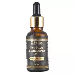 Czysty Kwas Hialuronowy 3% 30 ml trójcząsteczkowy Myvita