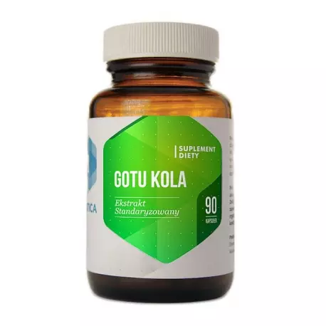 GOTU KOLA Wąkrotka azjatycka (90kaps) Pamięć HEPATICA
