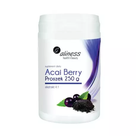 Ekstrakt z owoców Acai Proszek 250g ALINESS