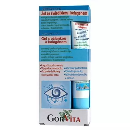 Żel ze świetlikiem i kolagenem 20ml GORVITA