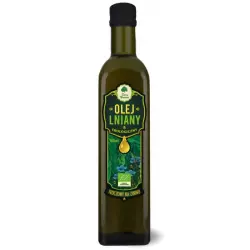 Olej Lniany EKO 500 ml Dary Natury