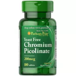 Chrom Pikolinian Chromu 200mcg (100tab) PURITAN'S PRIDE