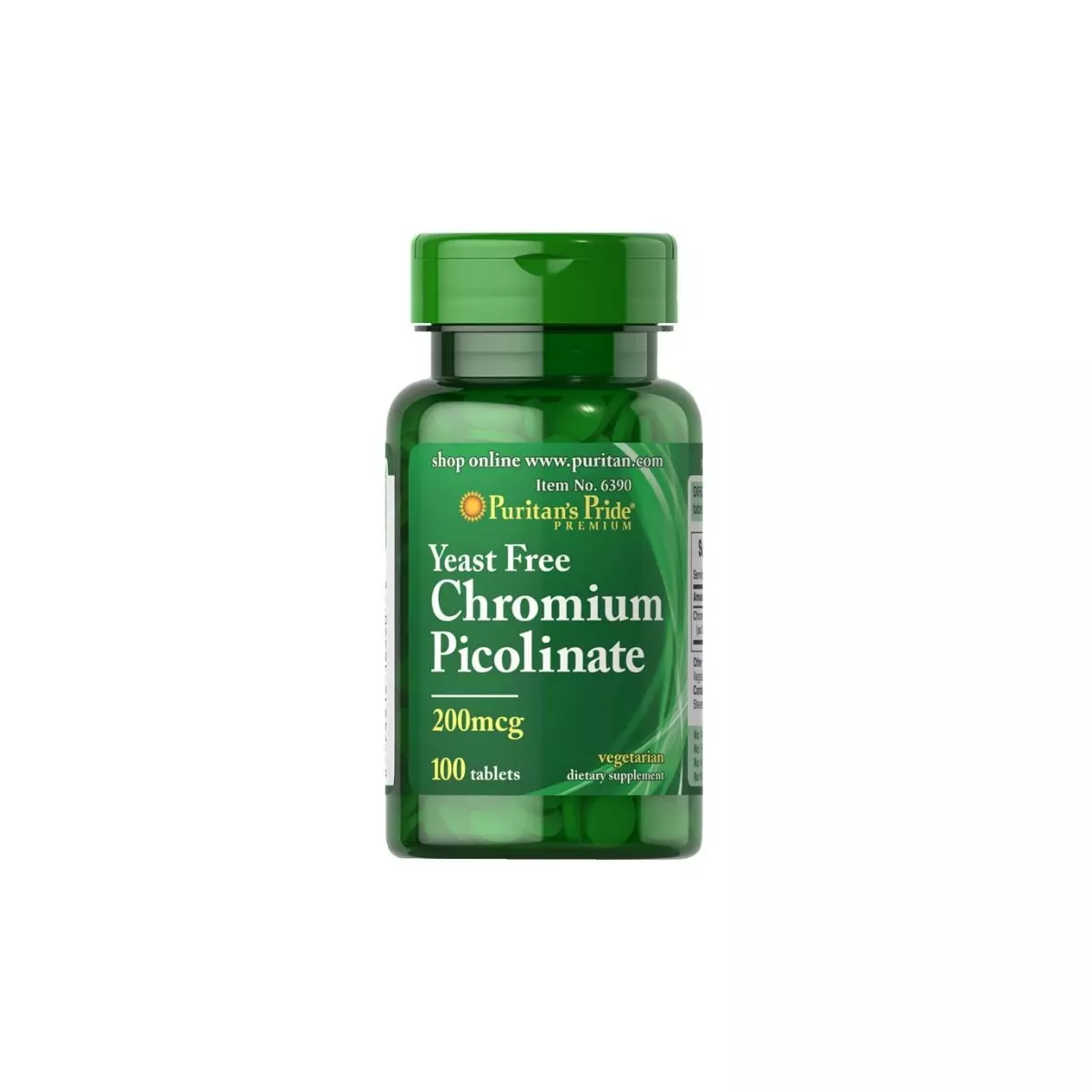 Chrom Pikolinian Chromu 200mcg (100tab) PURITAN'S PRIDE Chrom Pikolinian Chromu 200mcg (100tab) PURITAN'S PRIDE