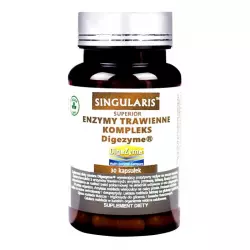 Enzymy Trawienne Kompleks Digezyme (30 kaps) Singularis