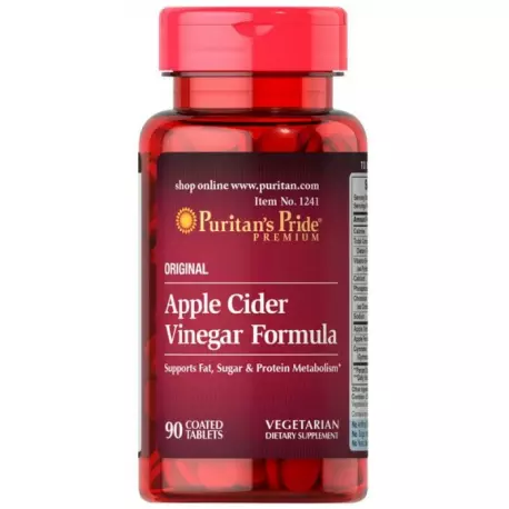 Ocet Jabłkowy Formuła (90tab) Apple cider PURITAN'S PRIDE