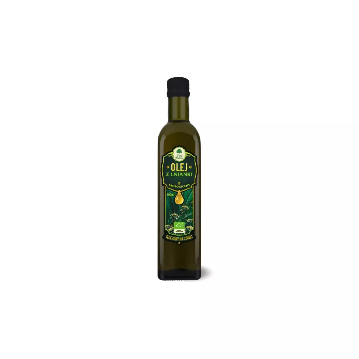 Olej z Lnianki Rydzowy EKO 500ml Dary Natury Olej z Lnianki Rydzowy EKO 500ml Dary Natury