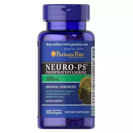 Neuro-PS (30kaps) Fosfatydyloseryna PURITAN'S PRIDE