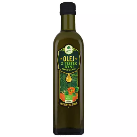 Olej z Pestek Dyni EKO 250ml Dary Natury
