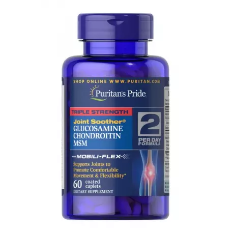 Glukozamina Chondroityna MSM (60tab) PURITANS PRIDE