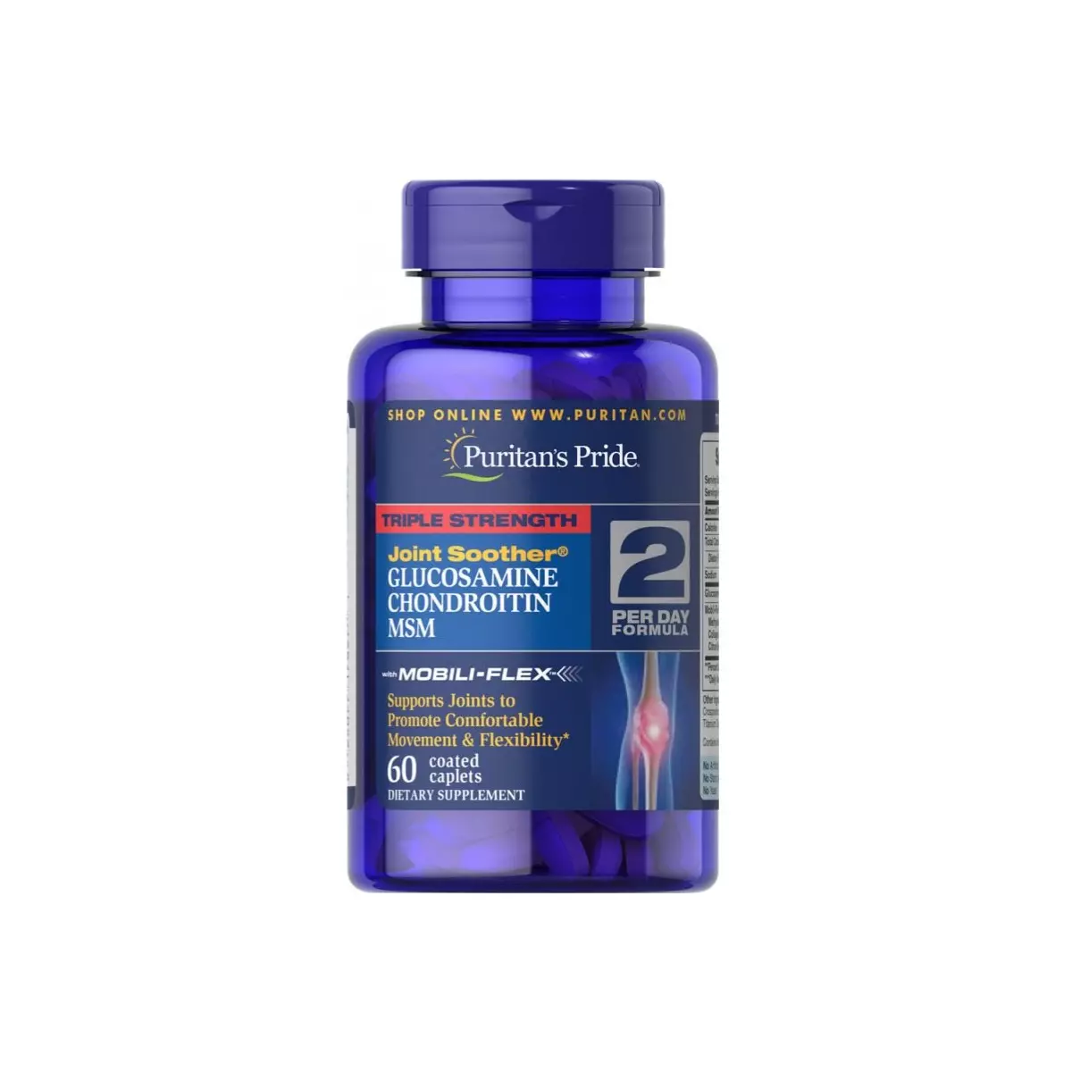 Glukozamina Chondroityna MSM (60tab) PURITANS PRIDE Glukozamina Chondroityna MSM (60tab) PURITANS PRIDE
