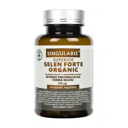 SELEN FORTE ORGANIC 200ug (60kaps) VEGE SINGULARIS