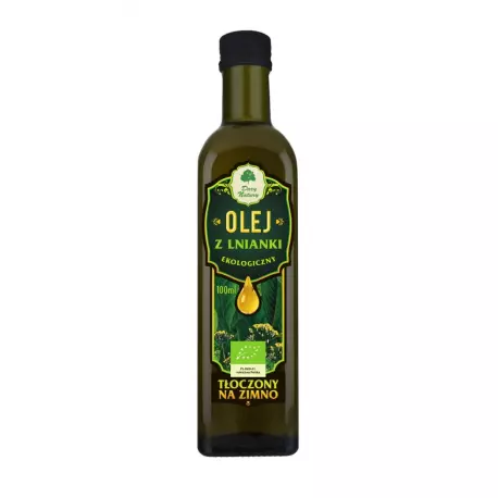 Olej z Lnianki Rydzowy EKO 100ml Dary Natury