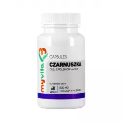 Czarnuszka 500 mg (60 kaps) Polski olej z nasion Myvita