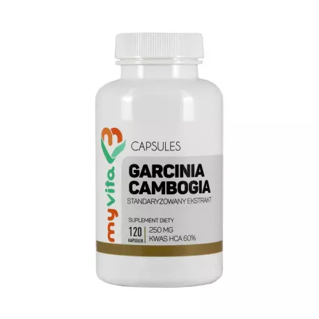 Garcinia Cambogia 60% HCA 250 mg (120 kaps) MyVita