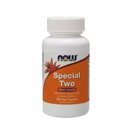 SPECIAL TWO Multiwitamina Kompleks Witamin i Minerałów (120kaps) NOW FOODS