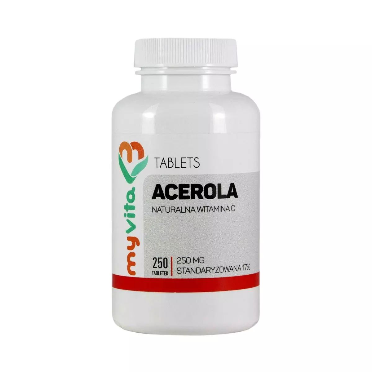 Acerola 250mg 250tab Nat. Witamina C MyVita Acerola 250mg 250tab Nat. Witamina C MyVita