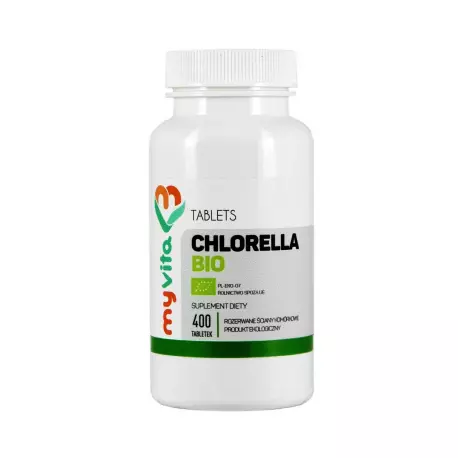 Chlorella Vulgaris BIO 250 mg (400 tab) Myvita