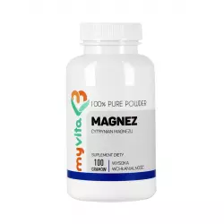 Cytrynian Magnezu Proszek 100 g Magnez MyVita
