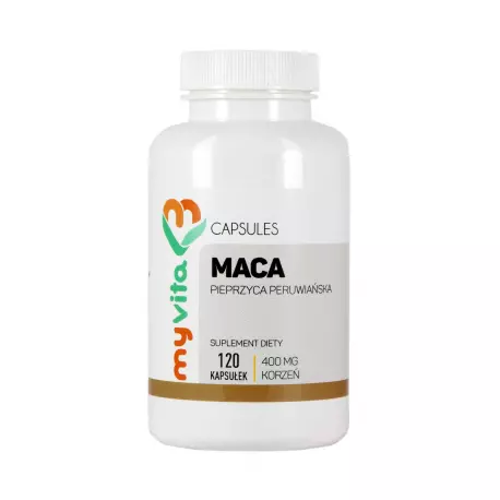Maca Korzeń 400 mg (120 kaps) Libido MyVita