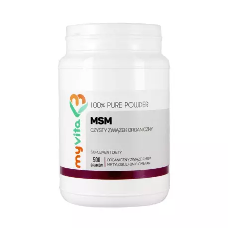 MSM Proszek 500g Metylsulfonylometan MyVita