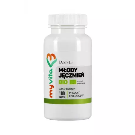 Młody Jęczmień BIO 500 mg (100 tab) Myvita