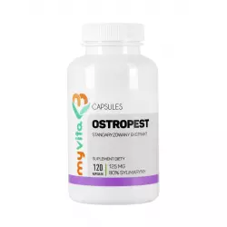 Ostropest Ekstrakt 125 mg (120 kaps) 80% Sylimaryny Myvita