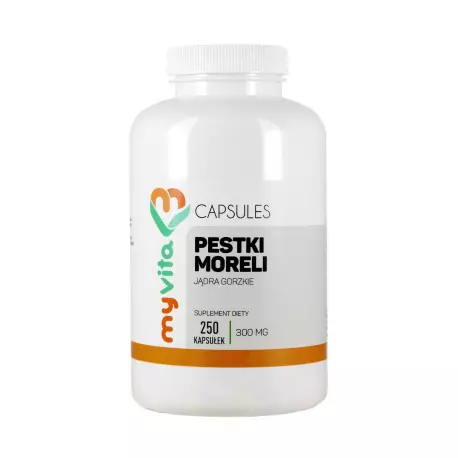 Pestki Moreli 300mg (250 kaps) MyVita