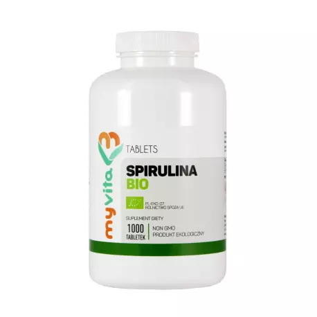 Spirulina Platensis BIO 250 mg (1000 tab) MyVitaPlatensis BIO 250mg (1000tab) MyVita