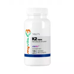 Witamina K2 MK-7 z Natto 100 mcg FORTE (120 tab) Myvita