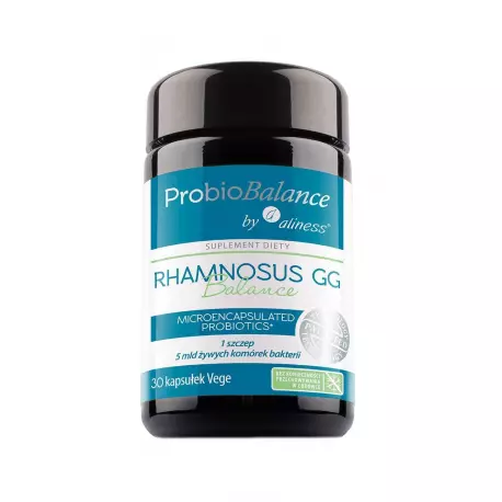 Probiotyk ProbioBalance Rhamnosus GG Balance 5mld (30kaps) Aliness