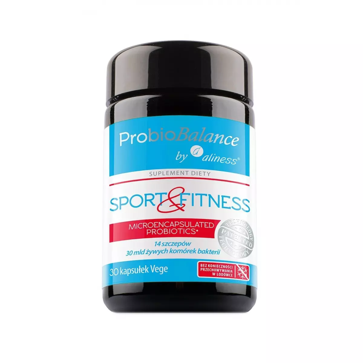 Probiotyk dla Aktywnych ProbioBalance Sport & Fitness 30mld (30kaps) Aliness Probiotyk dla Aktywnych ProbioBalance Sport & Fitness 30mld (30kaps) Aliness