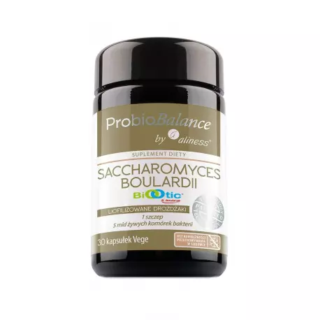 Probiotyk ProbioBalance Saccharomyces Boulardii Biotic 5mld (30kaps) Aliness