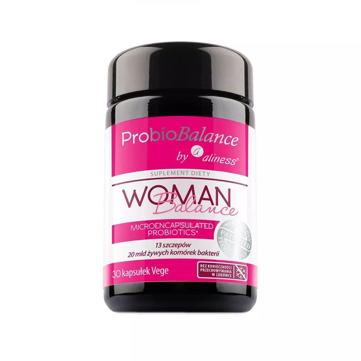 Probiotyk dla Kobiet ProbioBalance Woman Balance 20mld (30kaps) Aliness Probiotyk dla Kobiet ProbioBalance Woman Balance 20mld (30kaps) Aliness