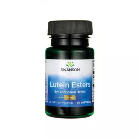 Luteina 20mg 60kaps Wzrok Oczy Ochrona SWANSON