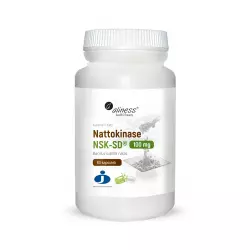 Nattokinase NSK-SD® 100mg (60kaps) Nattokinaza Aliness