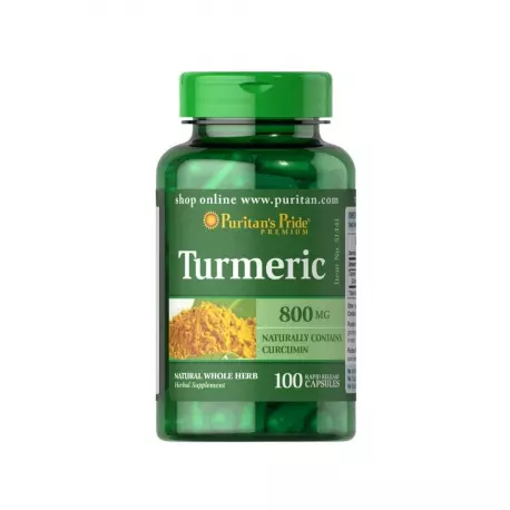 Kurkuma Turmeric 800mg (100kaps) Puritan's Pride