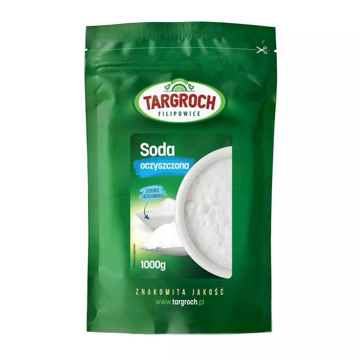 Soda Oczyszczona Wodorowęglan Sodu 1kg Targroch Soda Oczyszczona Wodorowęglan Sodu 1kg Targroch