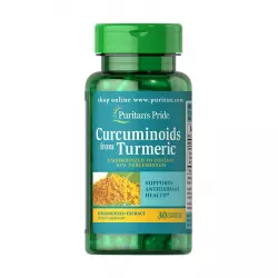 Kurkuminoidy 93% Ekstrakt z Kurkumy (30kaps) Curcumin Puritan's Pride