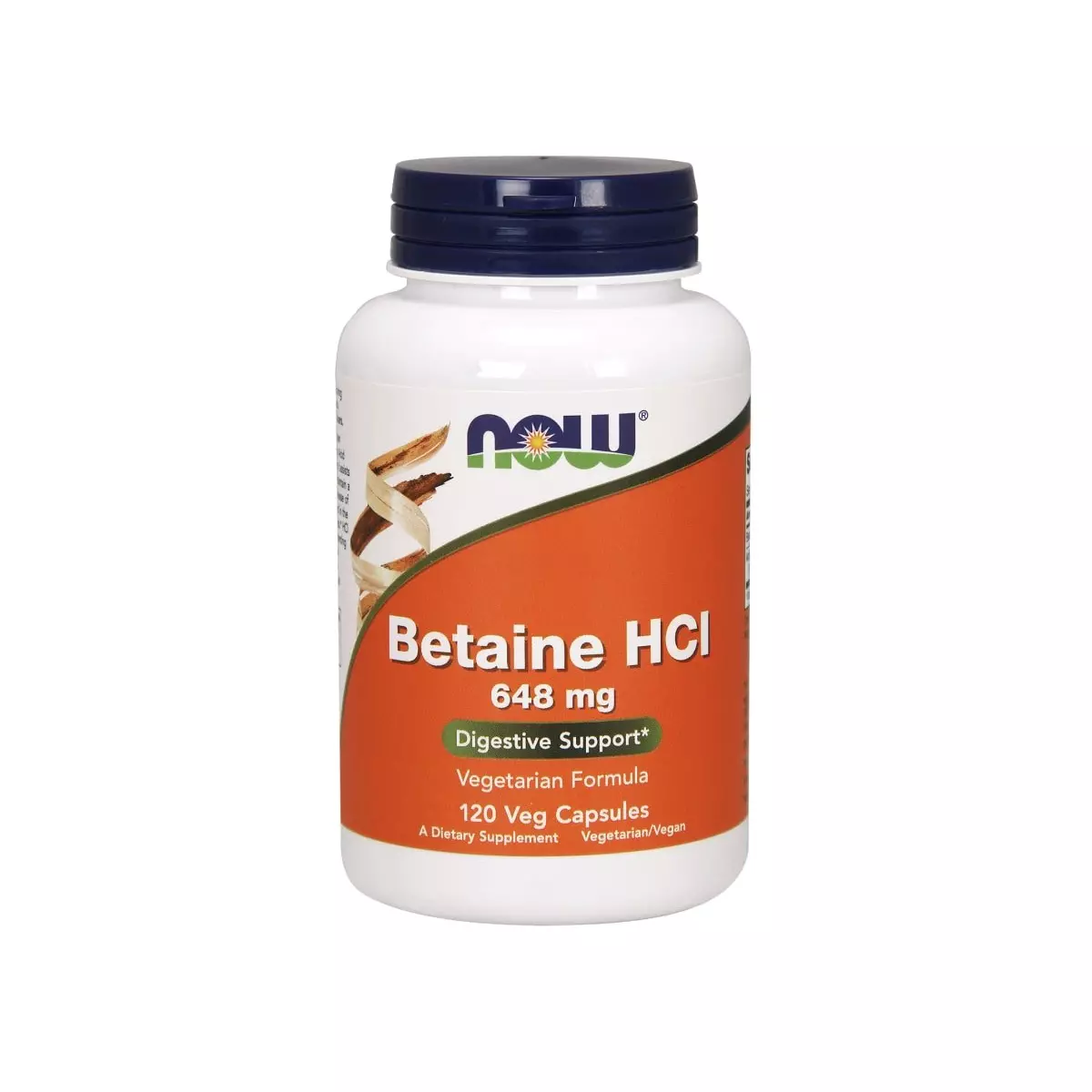 Betaina HCL 648 mg (120 kaps) Now Foods Betaina HCL 648 mg (120 kaps) Now Foods